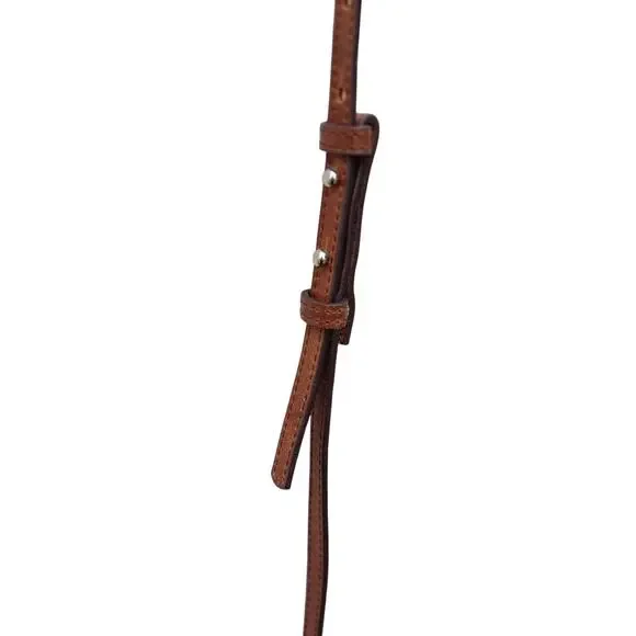 Montana West Leather Mini Crossbody Tobacco Brown Western Phone Bag - Picture 8 of 9